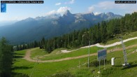 Archived image Webcam Cortina d&#39;Ampezzo: World Cup slope from Rifugio Duca d&#39;Aosta 07:00