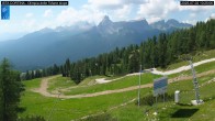 Archived image Webcam Cortina d&#39;Ampezzo: World Cup slope from Rifugio Duca d&#39;Aosta 09:00
