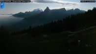 Archived image Webcam Cortina d&#39;Ampezzo: World Cup slope from Rifugio Duca d&#39;Aosta 01:00