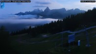 Archived image Webcam Cortina d&#39;Ampezzo: World Cup slope from Rifugio Duca d&#39;Aosta 03:00
