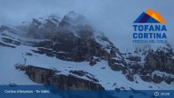 Archiv Foto Webcam Cortina d&#39;Ampezzo: Bergstation Gondelbahn Col Drusciè / Ra Valles 02:00