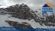 Archiv Foto Webcam Cortina d&#39;Ampezzo: Bergstation Gondelbahn Col Drusciè / Ra Valles 14:00