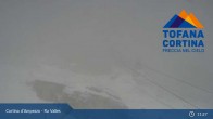 Archiv Foto Webcam Cortina d&#39;Ampezzo: Bergstation Gondelbahn Col Drusciè / Ra Valles 10:00