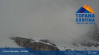 Archiv Foto Webcam Cortina d&#39;Ampezzo: Bergstation Gondelbahn Col Drusciè / Ra Valles 10:00