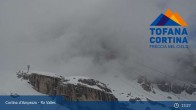 Archiv Foto Webcam Cortina d&#39;Ampezzo: Bergstation Gondelbahn Col Drusciè / Ra Valles 12:00