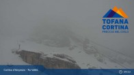 Archiv Foto Webcam Cortina d&#39;Ampezzo: Bergstation Gondelbahn Col Drusciè / Ra Valles 08:00
