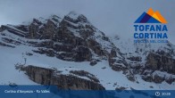 Archiv Foto Webcam Cortina d&#39;Ampezzo: Bergstation Gondelbahn Col Drusciè / Ra Valles 00:00