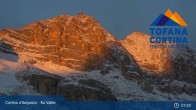 Archiv Foto Webcam Cortina d&#39;Ampezzo: Bergstation Gondelbahn Col Drusciè / Ra Valles 06:00