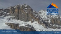 Archiv Foto Webcam Cortina d&#39;Ampezzo: Bergstation Gondelbahn Col Drusciè / Ra Valles 10:00