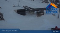 Archiv Foto Webcam Cortina d&#39;Ampezzo: Bergstation Gondelbahn Col Drusciè / Ra Valles 18:00