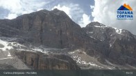 Archiv Foto Webcam Cortina d&#39;Ampezzo: Bergstation Gondelbahn Col Drusciè / Ra Valles 14:00