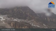 Archiv Foto Webcam Cortina d&#39;Ampezzo: Bergstation Gondelbahn Col Drusciè / Ra Valles 18:00