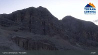 Archiv Foto Webcam Cortina d&#39;Ampezzo: Bergstation Gondelbahn Col Drusciè / Ra Valles 02:00