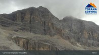Archiv Foto Webcam Cortina d&#39;Ampezzo: Bergstation Gondelbahn Col Drusciè / Ra Valles 18:00