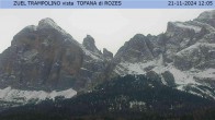 Archiv Foto Webcam Tofana di Rozes 11:00