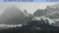 Archiv Foto Webcam Tofana di Rozes 13:00