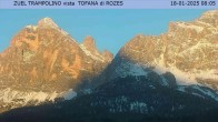 Archiv Foto Webcam Tofana di Rozes 07:00