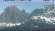 Archived image Webcam Tofana di Rozes 13:00