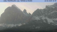 Archiv Foto Webcam Tofana di Rozes 17:00