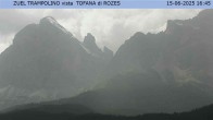 Archiv Foto Webcam Tofana di Rozes 17:00