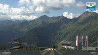 Archiv Foto Webcam Großarl: Bergstation 6er Sesselbahn Harbach 08:00