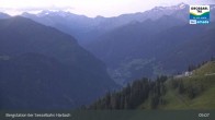 Archiv Foto Webcam Grossarltal: Bergblick vom Kreuzkogel 04:00