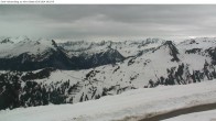 Archiv Foto Webcam Silvretta Montafon: Sicht von Valisera Berg auf Nova Stoba 09:00