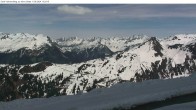 Archiv Foto Webcam Silvretta Montafon: Sicht von Valisera Berg auf Nova Stoba 13:00