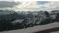 Archiv Foto Webcam Silvretta Montafon: Sicht von Valisera Berg auf Nova Stoba 07:00