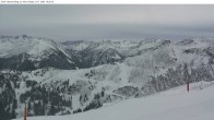 Archiv Foto Webcam Silvretta Montafon: Sicht von Valisera Berg auf Nova Stoba 09:00