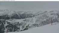 Archiv Foto Webcam Silvretta Montafon: Sicht von Valisera Berg auf Nova Stoba 11:00