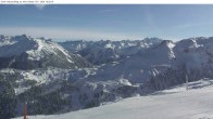 Archiv Foto Webcam Silvretta Montafon: Sicht von Valisera Berg auf Nova Stoba 09:00