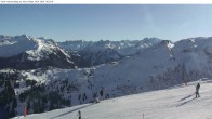 Archiv Foto Webcam Silvretta Montafon: Sicht von Valisera Berg auf Nova Stoba 09:00