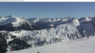 Archiv Foto Webcam Silvretta Montafon: Sicht von Valisera Berg auf Nova Stoba 11:00