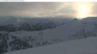 Archiv Foto Webcam Silvretta Montafon: Sicht von Valisera Berg auf Nova Stoba 07:00