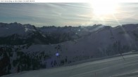 Archiv Foto Webcam Silvretta Montafon: Sicht von Valisera Berg auf Nova Stoba 07:00