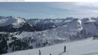 Archiv Foto Webcam Silvretta Montafon: Sicht von Valisera Berg auf Nova Stoba 09:00