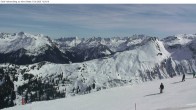 Archiv Foto Webcam Silvretta Montafon: Sicht von Valisera Berg auf Nova Stoba 11:00