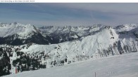 Archiv Foto Webcam Silvretta Montafon: Sicht von Valisera Berg auf Nova Stoba 13:00