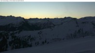 Archiv Foto Webcam Silvretta Montafon: Sicht von Valisera Berg auf Nova Stoba 06:00