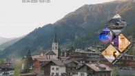 Archived image Webcam Gaschurn Montafon - Village 19:00
