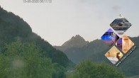 Archiv Foto Webcam Gaschurn: Hausberg Valülla 05:00
