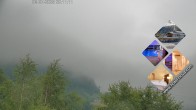 Archiv Foto Webcam Gaschurn: Hausberg Valülla 19:00