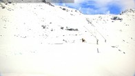 Archiv Foto Webcam Ohau Snowfields: Snow Mat Piste 09:00