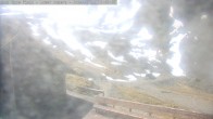 Archiv Foto Webcam Ohau Snowfields: Blick auf die Skihütte 15:00