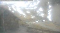 Archiv Foto Webcam Ohau Snowfields: Blick auf die Skihütte 13:00