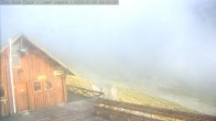 Archiv Foto Webcam Ohau Snowfields: Blick auf die Skihütte 07:00