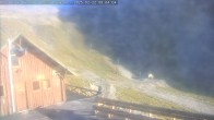 Archiv Foto Webcam Ohau Snowfields: Blick auf die Skihütte 07:00