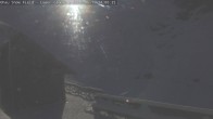 Archiv Foto Webcam Ohau Snowfields: Blick auf die Skihütte 13:00