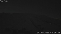 Archiv Foto Webcam Fox Peak Talstation am Meadow Lift 01:00